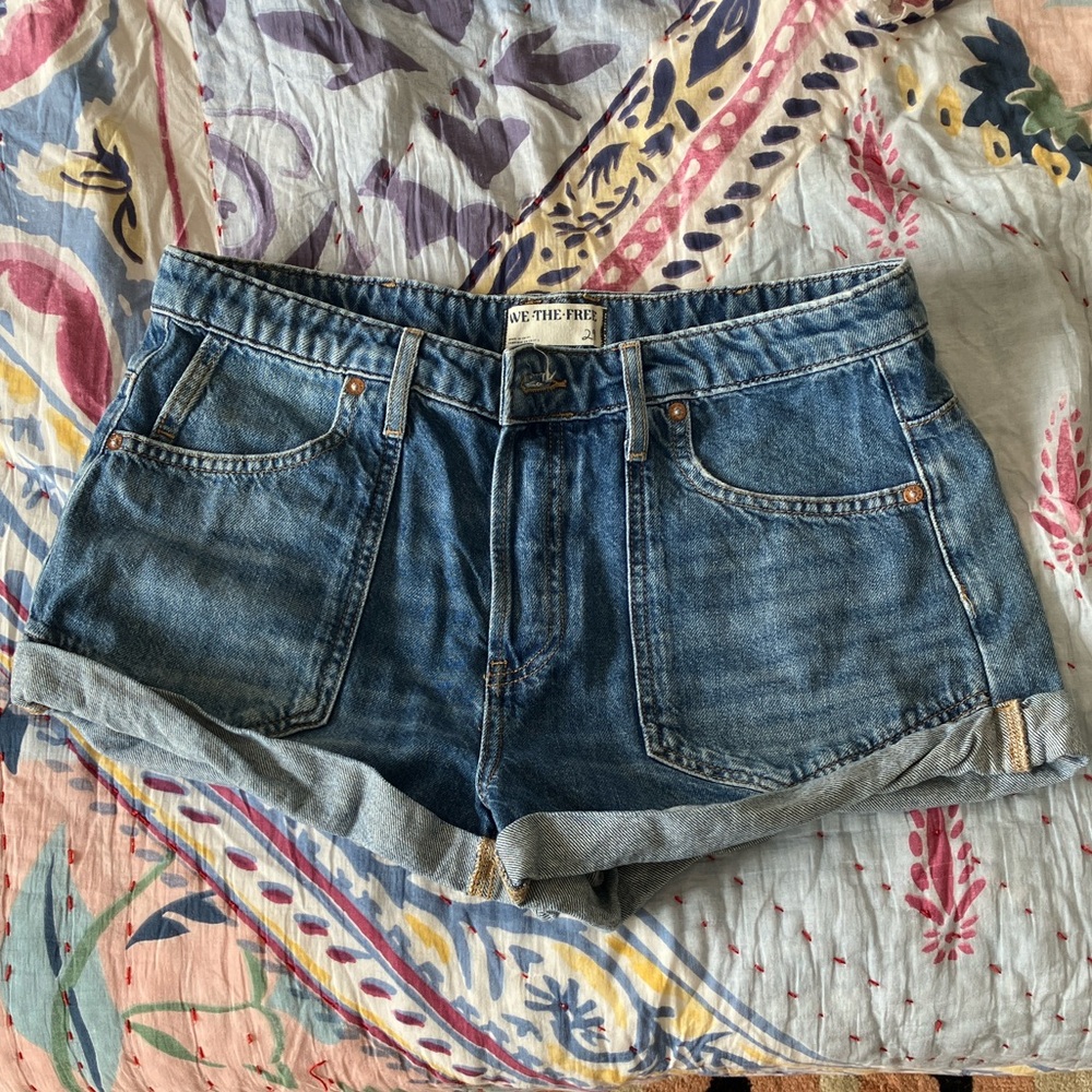 Fee People Beginner’s Luck Slouch Shorts